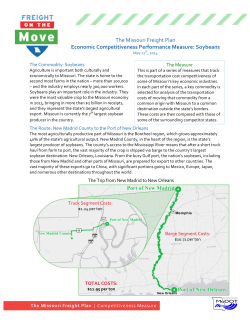 The$Missouri$Freight$Plan!