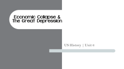 Causes of the Great Depression