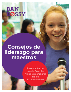 Consejos de liderazgo para maestros