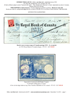 IT11#1 - ESJ van Dam Ltd.