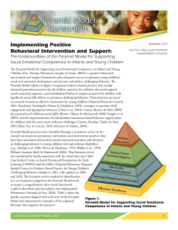 Implementing Positive Behavioral Intervention and Support: