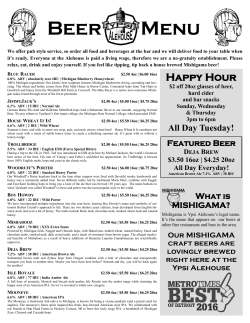 show more beers, specials, and great offers.