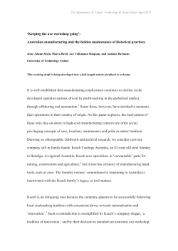 read paper - The Maintainers