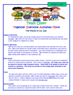 Team Olsen - Shakopee Public Schools