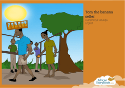 Tom the banana seller