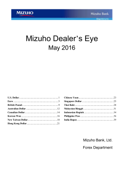 Mizuho Dealer`s Eye