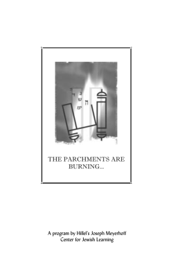 Parchments Booklet