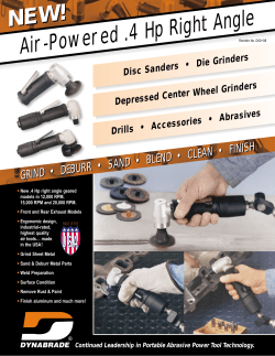 NEW! Air-Powered .4 Hp Right Angle