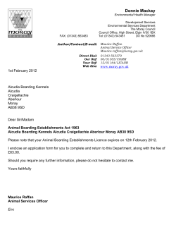 Attachment 11 - The Moray Council