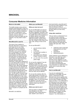 minoxidil - Generic Health
