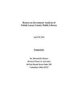 Toledo Library ROI Report FINAL 4-22-16