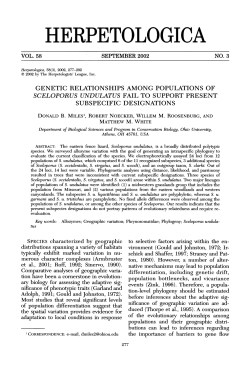 Miles, D. B., R. Noecker, W. M. Roosenburg, and