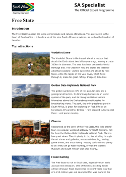 Free State - SA Specialist