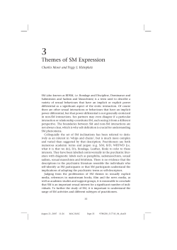 Themes of SM Expression