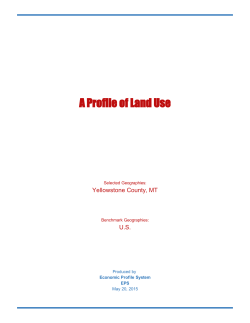 Land Use Profile - Headwaters Economics
