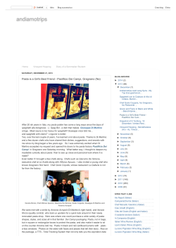 andiamotrips - Pastificio dei Campi