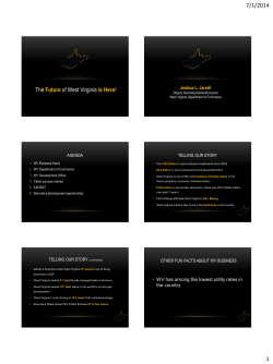 Josh Jarrel - Leadership West Virginia