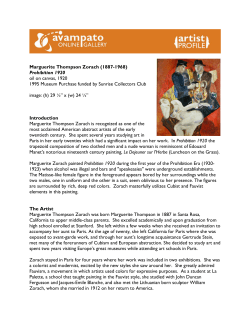 Marguerite Thompson Zorach (1887-1968)