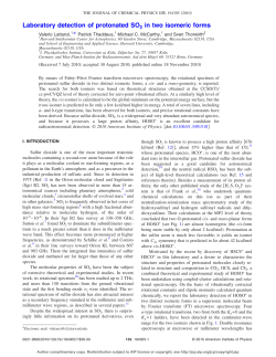 Laboratory detection of protonated SO2 in two isomeric forms
