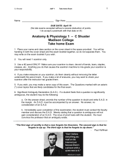 Takehome - Madison Area Technical College