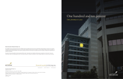 One hundred and ten percent