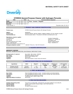 HYDROX General Purpose Cleaner with Hydrogen Peroxide