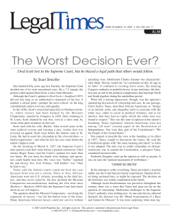 The Worst Decision Ever?