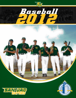 Baseball - San Jac Athletics