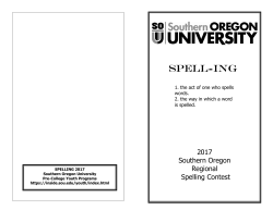2017 - Inside SOU - Southern Oregon University
