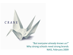 Strong brands&hellip; - Crane MetaMarketing