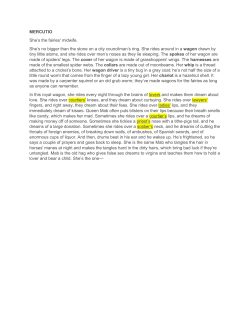 Mercutio`s description of Queen Mab