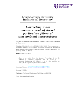 Correcting mass measurement of diesel particulate lters at non