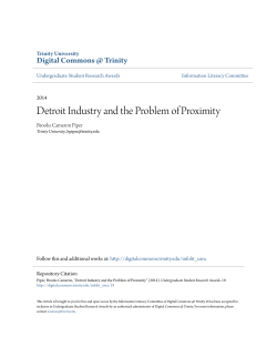 Detroit Industry and the Problem of Proximity