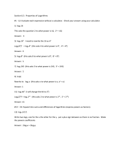 section 6.5 solutions