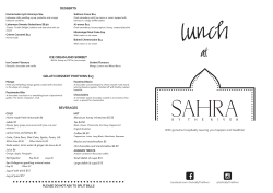 desserts ice cream and sorbet gelato dessert portions $13 beverages