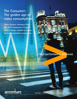 The Consumer: The golden age of video consumption
