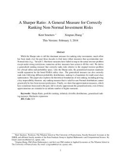 A Sharper Ratio: A General Measure for Correctly Ranking Non