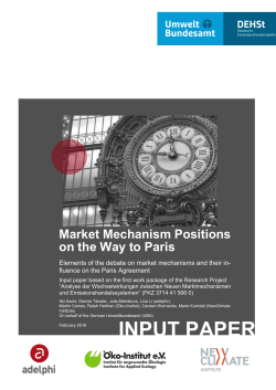 Input Paper