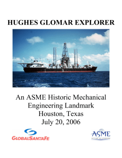 HUGHES GLOMAR EXPLORER