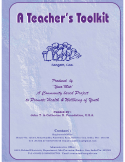 Teachers Tool Kit