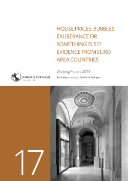 House prices: bubbles, exuberance or something else?