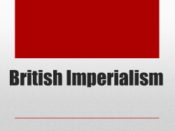 British Imperialism