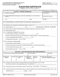 elevation certificate - Xcel Consultants Inc.