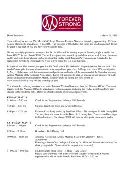 FINAL LETTER - invitation class of 1980 reunion