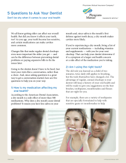 5 Questions to Ask Your Dentist