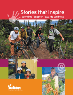 Stories that Inspire - working together towards