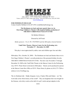 FOR IMMEDIATE RELEASE