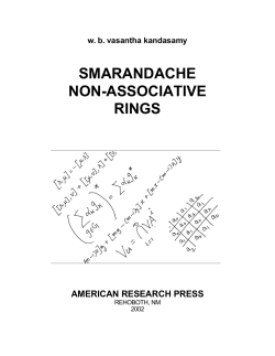 smarandache non-associative rings