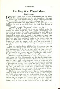 The Dog Who Played Mama - Digital Commons @ Butler University