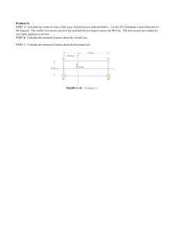 Spring 12 -S051- Review Problem Answers